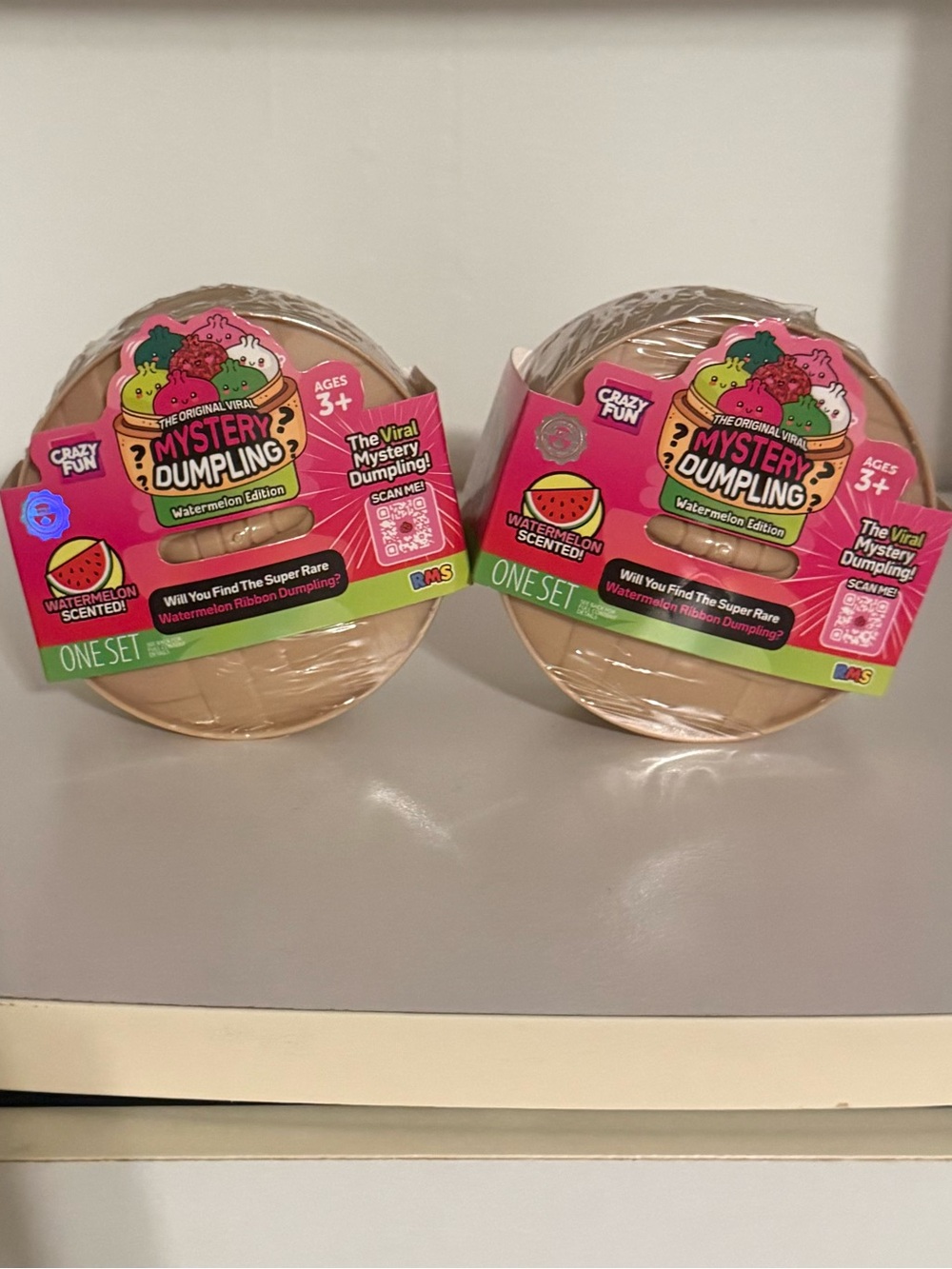 2 SEALED! RMS watermelon dumplings NWT